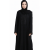 Closed Abaya with Lace and stonework