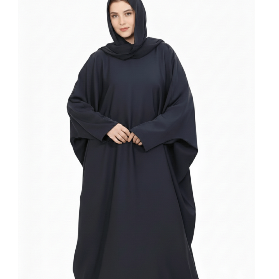 Plain Butterfly Style Abaya