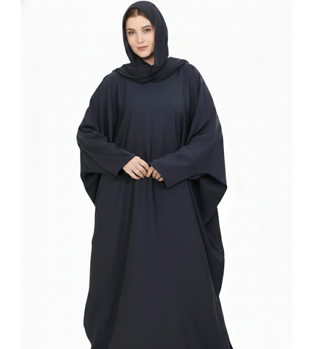 Plain Butterfly Style Abaya